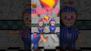 FNAF NIGHTMARE BALLOON BOY AND JJ THROUGH OUT THE YEARS fivenightsatfreddysballoonboy edit [upl. by Iinden]