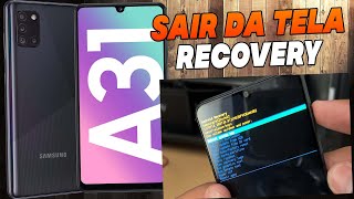 Como Sair da Tela Android Recovery No Samsung Galaxy A31 [upl. by Vevina276]