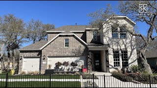 Taylor Morrison Model Home Tour  Agave  3102 SF  4 Bedrooms  Bluffview 60s  Leander Texas [upl. by Aarika939]