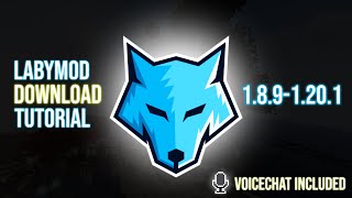 LABYMOD 4 DOWNLOADEN 1891201 Mit VoiceChat und Optifine  DeutschGerman [upl. by Kciwdahc]