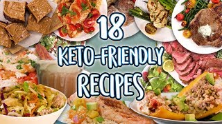 18 Keto Recipes  Low Carb Super Comp  Well Done [upl. by Egiap712]