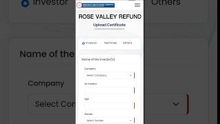 rose valley refund online process 2024 rosevalley refund payment apply rosevalley shorts trending [upl. by Enomyar]