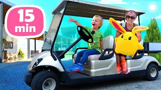 Lucky gioca con le macchine 🚗🚕🚙 I migliori episodi 🐰 Video per i bambini piccoli [upl. by Costello]