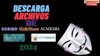 ☀️Cómo descargar documentos de Scribd SlideShare☝ GRATIS💥 [upl. by Nyrmac]