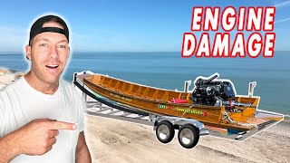 Thailand Boat Engine Damage the Trailer is INSANE [upl. by Einner]