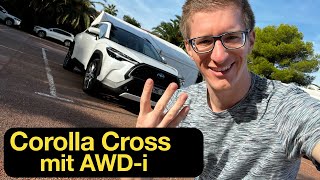 Was kann der Toyota Corolla Cross Hybrid AWDi besser als die Basis 4K  Autophorie [upl. by Asirac]