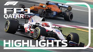 FP1 Highlights  2021 Qatar Grand Prix [upl. by Liebowitz752]