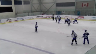 2019 CWG  Ringette  Game 4  NS vs AB [upl. by Atenik]