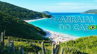 Arraial do Cabo  El caribe de Brasil 🇧🇷 4K [upl. by Elocan]