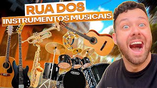 Melhor lugar para comprar INSTRUMENTOS MUSICAIS em SP [upl. by Atnahc]