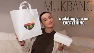 Let’s catch up on life Super chatty Mukbang [upl. by Moyers137]