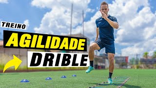 10 EXERCÍCIOS DE AGILIDADE E DRIBLE  ESCADA DE AGILIDADE  TREINO FISICO E TÉCNICO DO FUTEBOL [upl. by Flieger]