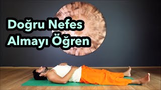 Doğru Nefes Alma Tekniği  Evde Yoga [upl. by Caspar]