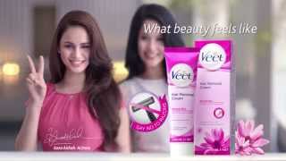 Veet  Hair Removal Without Using Razors [upl. by Ellennad]