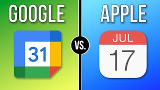 Best Calendar App in 2024 Apple vs Google Calendar Comparison [upl. by Ahsieyn]