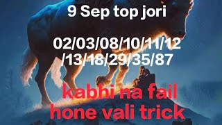 Aaj ki top jori  Satta king guessing updates numberone sriganesh delhi aaj 2024 september [upl. by Anitsirc742]