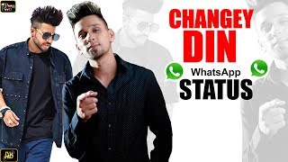 Changey Din Whatsapp Status  Kambi  Sukh E  Sukh Sanghera  Poon Poon [upl. by Aikal]