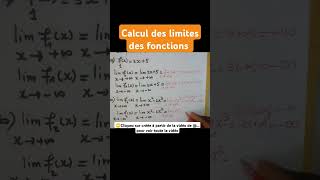 Limite des fonctions  comment calculer la limite des fonctions indiamaroo movies short [upl. by Collimore]