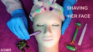 ASMR Dermaplaning amp Facial Treatment Whispered [upl. by Amethyst]