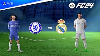 FC 24  Chelsea vs Real Madrid  Club Friendly Full Match Gameplay  PS5™ FHD [upl. by Trofmoc]