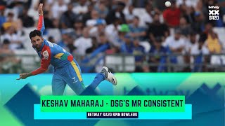 Keshav Maharaj  Durbans Super Giants Mr Consistent  Betway SA20 [upl. by Nwahsad]