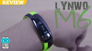 Review LYNWO M6  Sorry Mi Band Yang Ini Bisa Ngukur Tensi Darah [upl. by Mure]