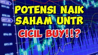 Berpotensi Naik saham untr cicil buy [upl. by Gnehc]