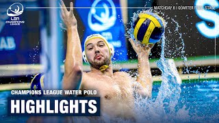 Water Polo Champions League Extended Highlights  Quarter Final Stage  Matchday 6 [upl. by Churchill]