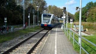 Usedomer Bäderbahn in Bansin und Ahlbeck [upl. by Yenreit]