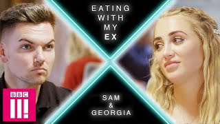 quotDid We Lose Our Heads After Love Islandquot  Sam amp Georgia Eating With My Ex Celebrity Specials [upl. by Amaso]