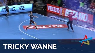 Wanne sneaks in with the trickiest of shots  Last 16  VELUX EHF Champions League 201819 [upl. by Enorej]