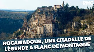 Rocamadour la citadelle médiévale à flanc de falaise  une ingénierie française hors normes [upl. by Aseneg]