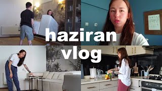 salonun şeklini değiştirdik günlük rutinler vlog denemesi [upl. by Aiehtela839]