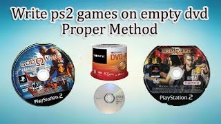 how to write ps2 games to dvd [upl. by Annuaerb]