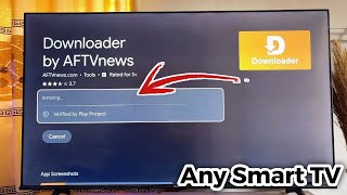 How to Install Downloader on Any Smart TV [upl. by Jenne]