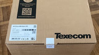 Texecom Premier Elite 64W Burglar Alarm Kit 1001 UnBoxing [upl. by Hauck]