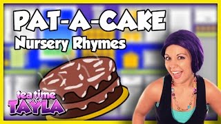 PataCake  Nursery Rhymes  Tea Time with Tayla [upl. by Easter477]