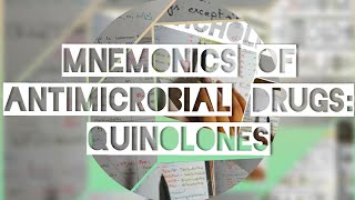 Mnemonics of Antimicrobial Drugs Quinolones [upl. by Niledam141]