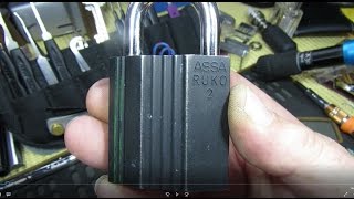 308 Assa Ruko 2 Padlock Picked and Gutted [upl. by Airahs639]