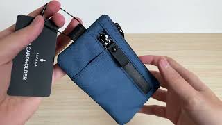 Review Alpaka zip cardholder [upl. by Einwat206]