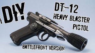 DIY DT12 Heavy Blaster Pistol Greedos Battlefront Version [upl. by Drake]