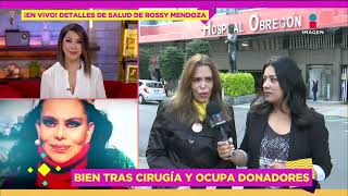 EN VIVO Hija de Rossy Mendoza SE QUIEBRA al pedir ayuda y donadores para su madre [upl. by Lalise]