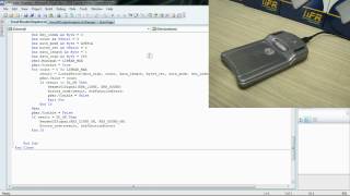 RFID NFC and Mifare programming  Visual Basicnet Windows source code example Simplest [upl. by Sykes]