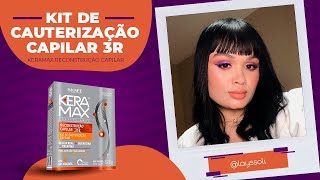 CAUTERIZAÇÃO  KERAMAX  SKAFE COSMÉTICOS [upl. by Sevein]