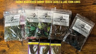 Tackle Warehouse Order  Queen Tackle amp Lake Fork Lures [upl. by Carlton618]