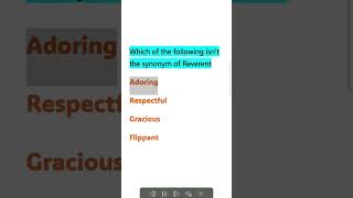 Synonym amp Antonyms Practice english synonyms antonyms shorts vocabulary fyp [upl. by Nordine518]