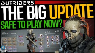 Outriders THE BIG UPDATE  Safe To Play Now  INVENTORY WIPE BUG FIXED  Patch  Update Details [upl. by Alitha]