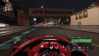 F1 2018 Gameplay Monaco at NIGHT with Kimi Raikkonen [upl. by Karee428]