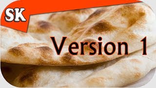 EASY BREAD RECIPE  Unleavened Flat Bread Yeast Free [upl. by Ahsatniuq]