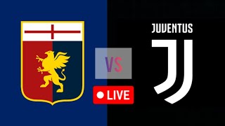 Juventus vs Genoa football Live match  Italian Serie A 2024 [upl. by Agnot]